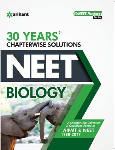 Arihant 29 Years' Chapterwise Solutions CBSE AIPMT & NEET - Biology